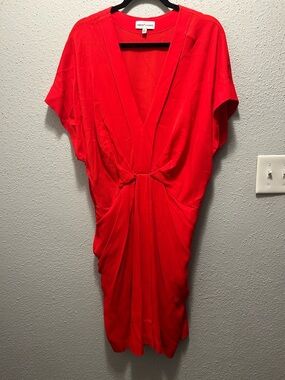Gibson Latimer Bold Red Dress